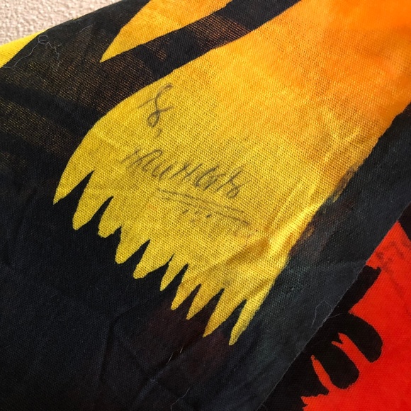 Batik Fabric Panel Wall Hanging Art Safari 40x24 - Picture 6 of 8